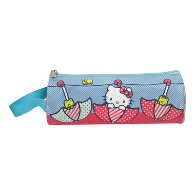 Hello Kitty Barrel Pencil Case