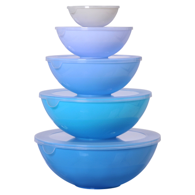 Real Home Round Salad Bowl Set 5 Pack