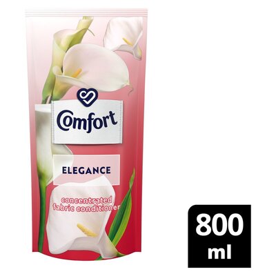 Comfort Elegance Concentrated Laundry Fabric Softener Refill 800ml