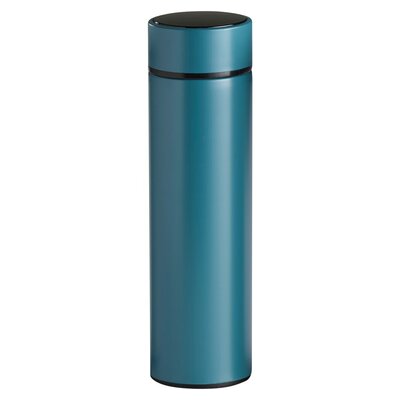 DAY Tapestry Blue Vacuum Flask With Thermometer 0.4L