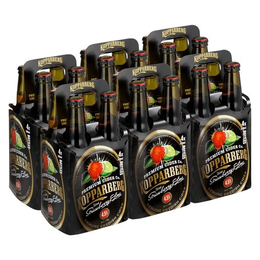 Kopparberg Strawberry Cider NRB 24 x 330ml PnP