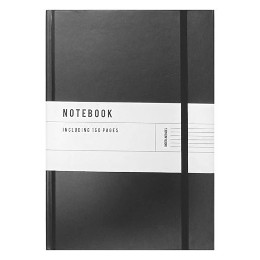 Creative A5 Black Hardcover Notebook | PnP