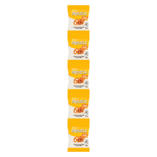 Truda Honey & Mustard Flavoured Pretzels 5 x 26g | PnP