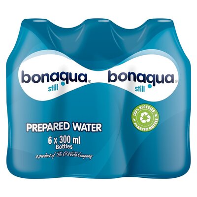 Bonaqua Still Water 300ml x 6
