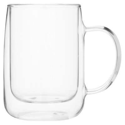 Real Home Double Wall Espresso Coffee Mug 320ml