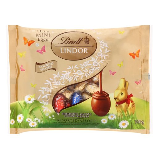 Lindor Assorted Easter Egg Bag 300g | PnP