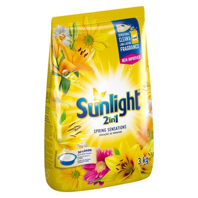 Sunlight Spring Sensations 2in1 Hand Washing Powder Detergent 3kg | PnP