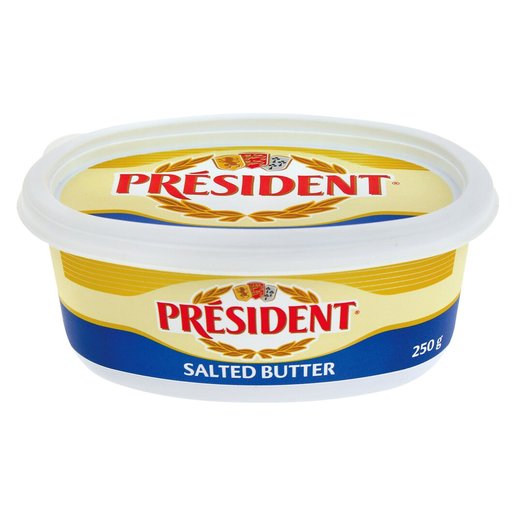 PRESIDENT SALTED BUTTER 250G