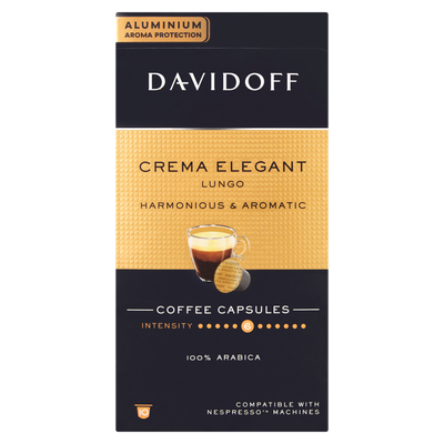 Davidoff Crema Elegant Lungo Coffee 10 Pack