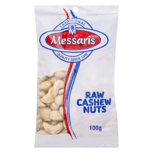 Messaris Raw Cashew Nuts 100g PnP