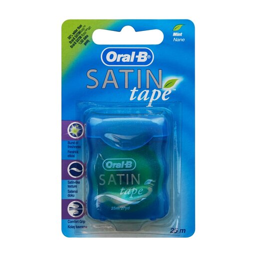 OralB Satin Dental Tape Mint 25m PnP