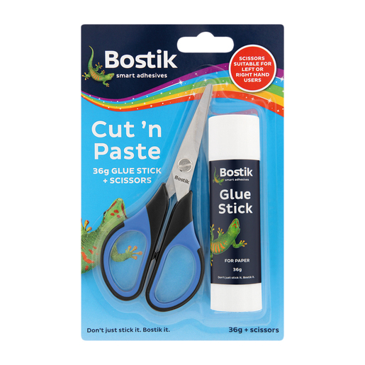 Bostik 36gr Glue+scissor Combo Pack PnP