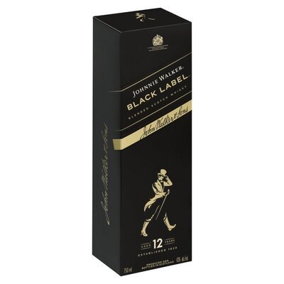 Johnnie Walker Black Label 12yo Whisky 750ml | PnP