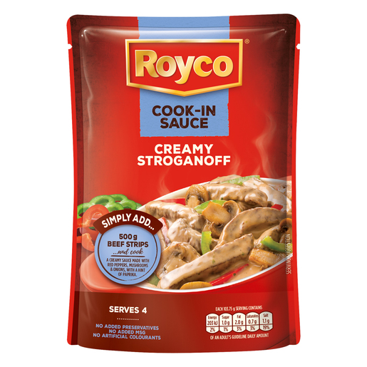 Royco Cook In Sauce Creamy Stroganoff 415g | PnP