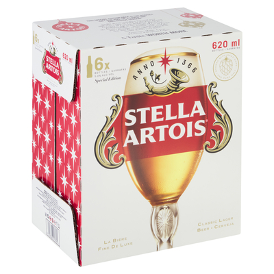 Stella♡ Stella Artois Special Edition Classic Lager Beer 6 x 620ml | PnP