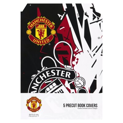 Man United A4 Precut Book Covers