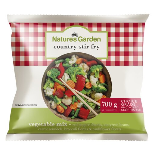 Natures Garden Country Stir Fry 700g PnP