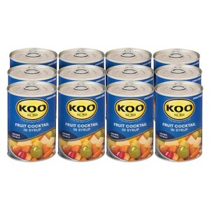 Koo Choice Grade Fruit Cocktail 410g x 12 | PnP
