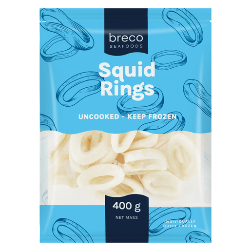 Breco Frozen Squid Rings 400g | PnP