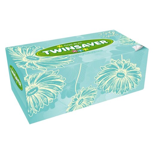 Twinsaver Facial Tissue Spring 120 Pack | PnP
