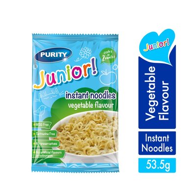 Purity Junior Instant Noodles Vegetable Flavour 53.5g | PnP