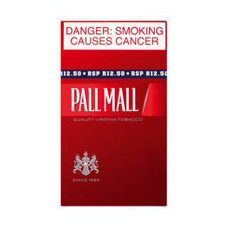 Pall Mall Red Price Mark Pack 10ea
