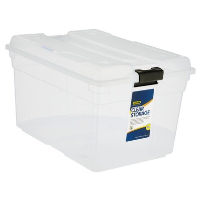 Addis Clear Storage Box 56L