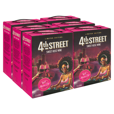 4Th Street Natural Sweet Rose 3L x 6 | PnP
