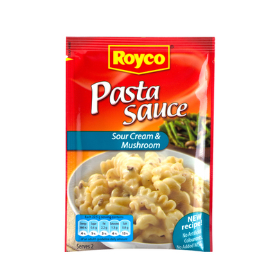 Royco Pasta Sauce Sour Cream And Mushroom 45 Gr Each Unit Of Measure Pick N Pay Online Shopping