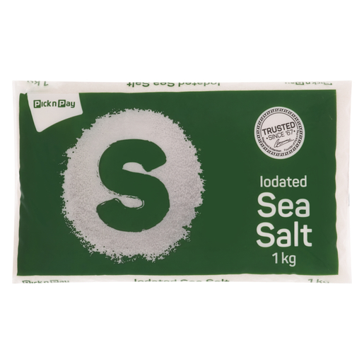 PnP Iodated Sea Salt 1kg PnP