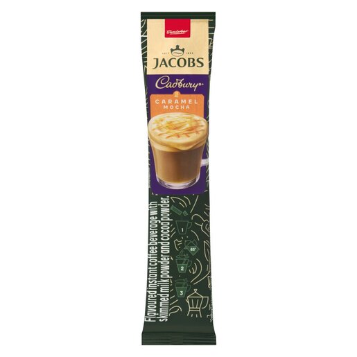 Jacobs Cadbury Instant Caramel Mocha Flavoured Cappuccino 18g | PnP