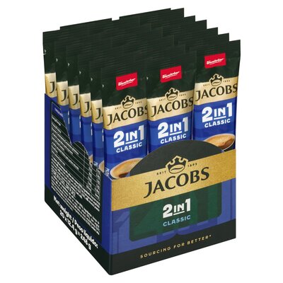 Jacobs Classic 2 In 1 Instant Coffee 20 X 12 4g PnP