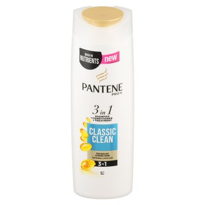 Pantene Pro V 3 in 1 Classic Clean Shamppo 360ml | PnP