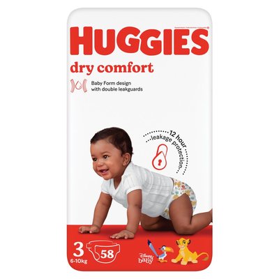 Huggies dry comfort hot sale size 4 price