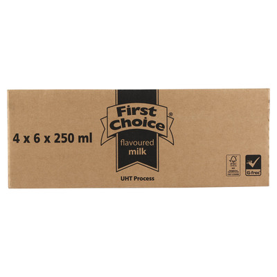 First Choice Cookies & Cream Flavoured Milk 250ml x 24 | PnP