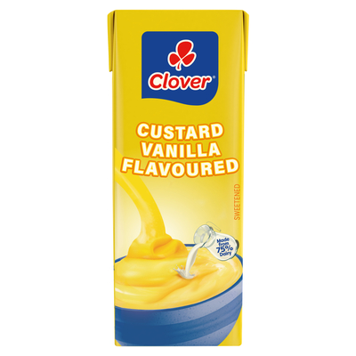 Clover Classic Vanilla Flavoured Custard 200ml