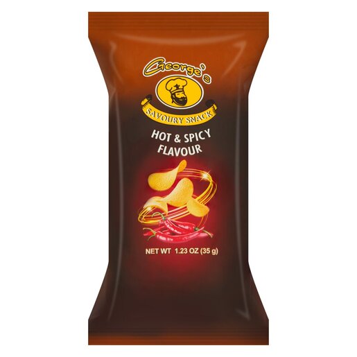 George's Hot & Spicy Savoury Snack 35g | PnP