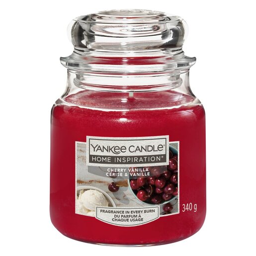 Yankee Candle Medium Jar Cherry Vanilla 340g PnP