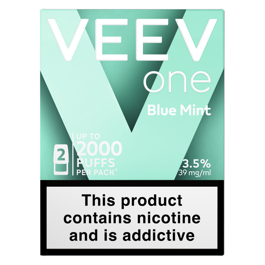 Veev One Blue Mint 2000 Puffs 3.5% 2 Pack | PnP