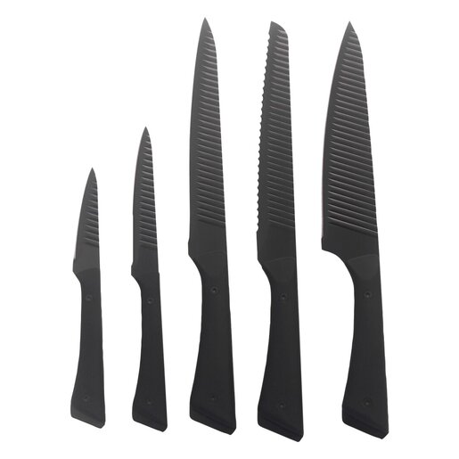 Homemax Samurai Rippled 5 Piece Knife Set PnP