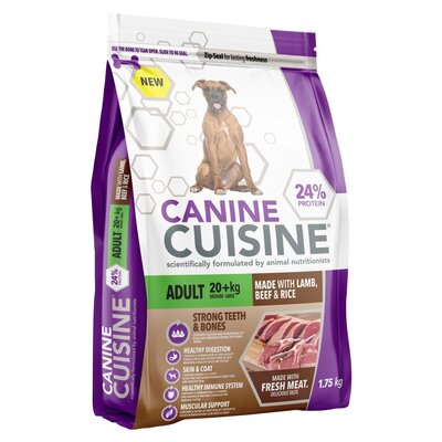 ドッグフード kunikuni Canine Cuisine Beef & Rice Large Adult Dry Dog Food 1.75kg | PnP