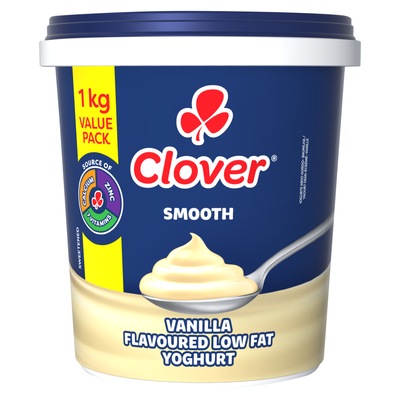 Clover Low Fat Smooth Vanilla Dairy Snack 1kg