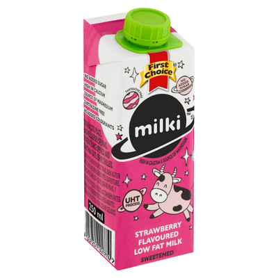 First Choice Strawberry Milk 250ml | PnP
