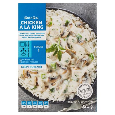 PnP Frozen Chicken A La King 320g