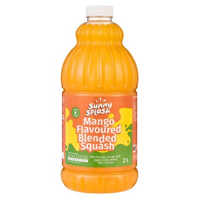 Sunny Splash Mango Squash 2L