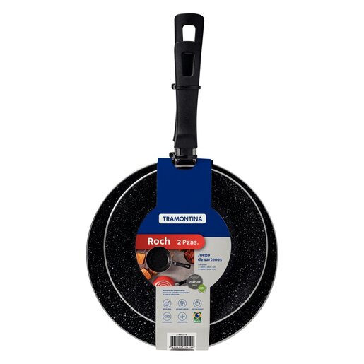 Tramontina Roch Fry Pan Set 2 Piece 20 And 24cm PnP