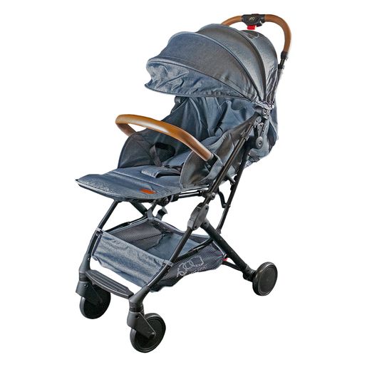 Single hand fold clearance stroller