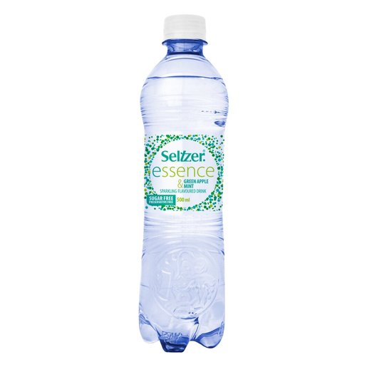 Seltzer Essence Flavoured Water Apple & Mint 500ml | PnP