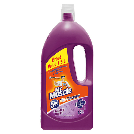 Mr Muscle Tile Cleaner Lavender Fields 1.5l PnP