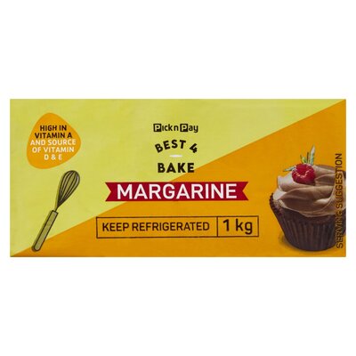 PnP Best for Bake Margarine Brick 1kg